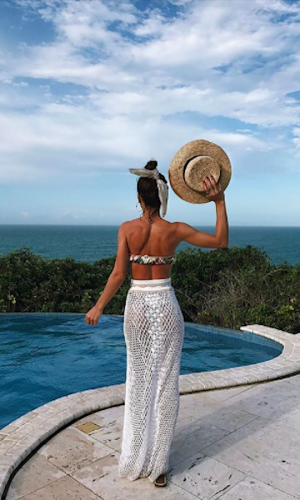 coque com lenço, praia, tendência, verão, acessório, moda, estilo, scarf bun, fashion, style, accessory, summer, beach