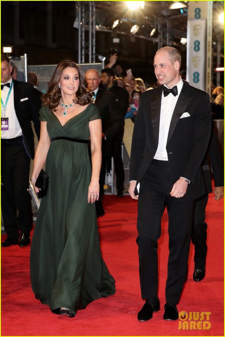 BAFTAs 2018, tapete vermelho, celebridades, looks, vestidos longos, moda, estilo, premiação, time's up, red carpet, celebrities, fashion, style, outfits, gowns, kate middleton