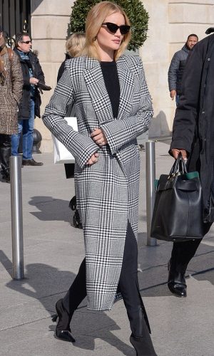 pfw fall 2018, street style, moda, estilo, looks, fashion, style, outfits, rosie huntington-whiteley