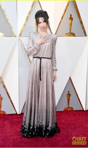 oscar 2018, tapete vermelho, celebridades, premiação, moda, estilo, looks, vestido longo, 2018 oscars, red carpet, celebrities, award season, fashion, style, gowns, outfits, sally hawkins