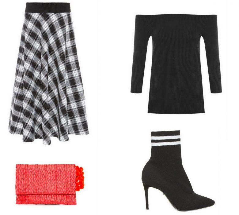 item da semana, saia midi xadrez, moda, estilo, inspiração, looks, tendência, item of the week, plaid midi skirt, fashion, style, inspiration, trend, outfits