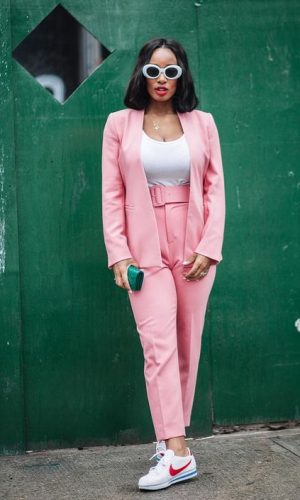 terninho com tênis, moda, estilo, look, inspiração, tendência, fashion, style, inspiration, outfit, suit with sneakers