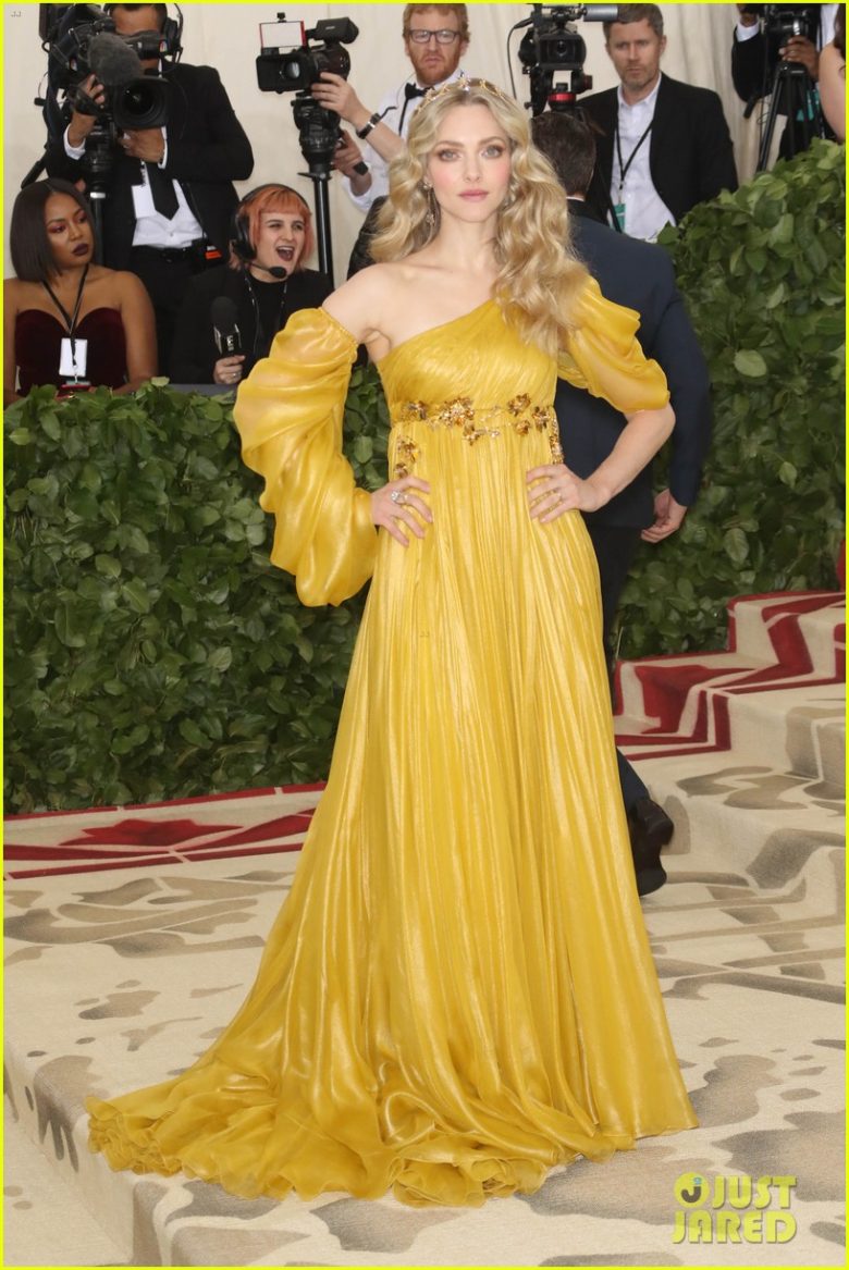 met gala 2018, moda, estilo, celebridades, looks, fashion, style, outfits, celebrities, amanda seyfried