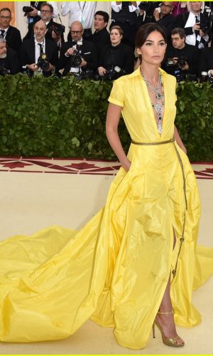 met gala 2018, moda, estilo, celebridades, looks, fashion, style, outfits, celebrities, lily aldridge
