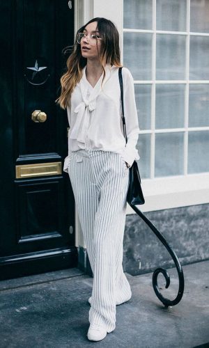 pantalona com tênis, moda, estilo, tendência, looks, inspiração, wide leg pants, sneakers, fashion, style, inspiration, trend, outfits