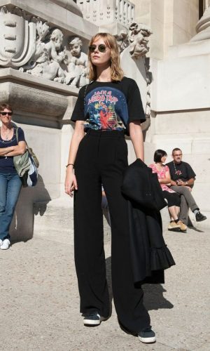 pantalona com tênis, moda, estilo, tendência, looks, inspiração, wide leg pants, sneakers, fashion, style, inspiration, trend, outfits