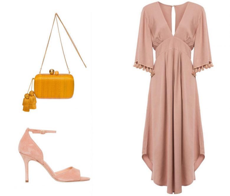 vestido nude midi, moda, estilo, looks, inspiração, item da semana, item of the week, midi nude dress, fashion, style, outfits, inspiration