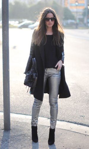 calça prateada, moda, estilo, looks, inspiração, silver pants, fashion, style, inspiration, outfits