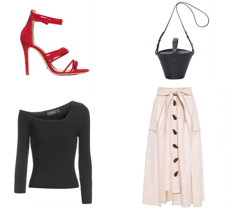saia midi com botões frontais, moda, estilo, looks, tendência, button front midi skirt, fashion, style, outfits, trend
