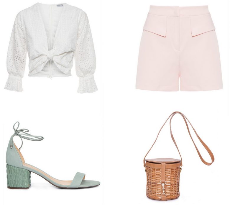 sandália verde clara, salto bloco, moda, estilo, look, item da semana, block heels, mint, fashion, style, outfit, item of the week