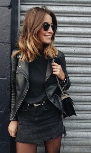 mini saia jeans, moda, estilo, look, inspiração, denim skirt, fashion, style, outfit, inspiration