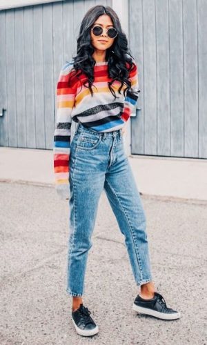 listras arco-íris, tendência, moda, estilo, looks, rainbow stripes, trend, fashion, style, outfits