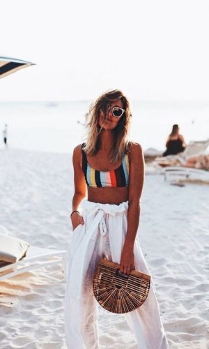 calça na praia, moda, estilo, verão, look, beach pants, fashion, style, summer, outfit