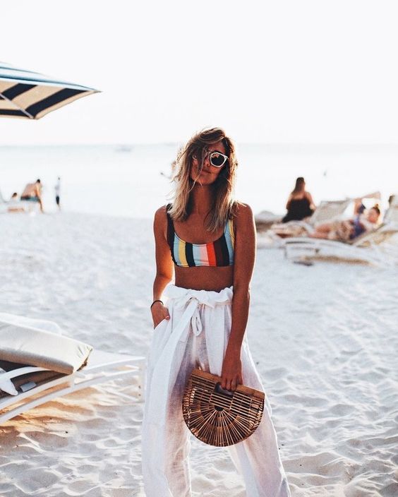 calça na praia, moda, estilo, verão, look, beach pants, fashion, style, summer, outfit