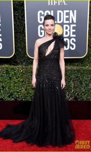 golden globes 2019, golden globes, awards season, red carpet, fashion, look, gown, tapete vermelho, premiação, moda, look, vestido longo, hollywood, linda cardellini