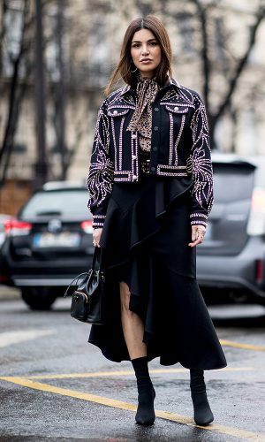 street style, paris haute couture week, moda, semana de moda, alta costura, moda, estilo, looks, it girls, fashion, style, fashion week, outfits, negin mirsalehi