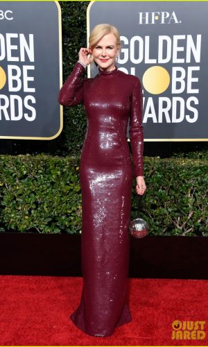 golden globes 2019, golden globes, awards season, red carpet, fashion, look, gown, tapete vermelho, premiação, moda, look, vestido longo, hollywood, nicole kidman