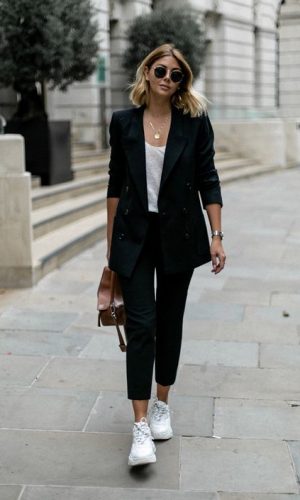 trabalhar de tênis, look confortável, look trabalho, moda, estilo, tendência, estilo esportivo, comfortable outfit, work outfit, sneakers at work, fashion, style, sporty style, trend