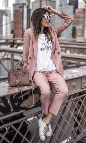 terninho rosa, tendência, moda, estilo, look, trend, fashion, style, outfit, pink suit, pant suit