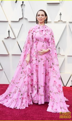 oscar 2019, tapete vermelho, celebridades, hollywood, moda, vestidos, looks, 2019 oscars, gowns, red carpet, celebrities, award season, maya rudolph