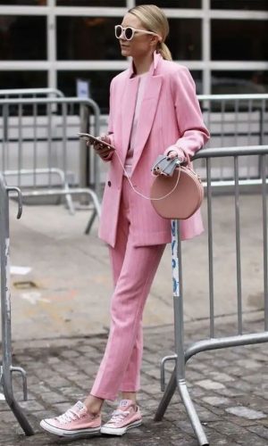 terninho rosa, tendência, moda, estilo, look, trend, fashion, style, outfit, pink suit, pant suit