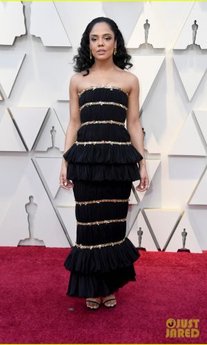 oscar 2019, tapete vermelho, celebridades, hollywood, moda, vestidos, looks, 2019 oscars, gowns, red carpet, celebrities, award season, tessa thompson