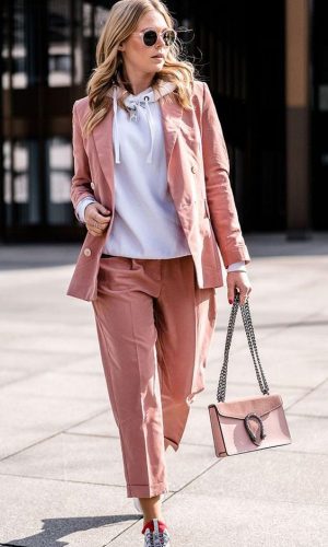 terninho rosa, tendência, moda, estilo, look, trend, fashion, style, outfit, pink suit, pant suit