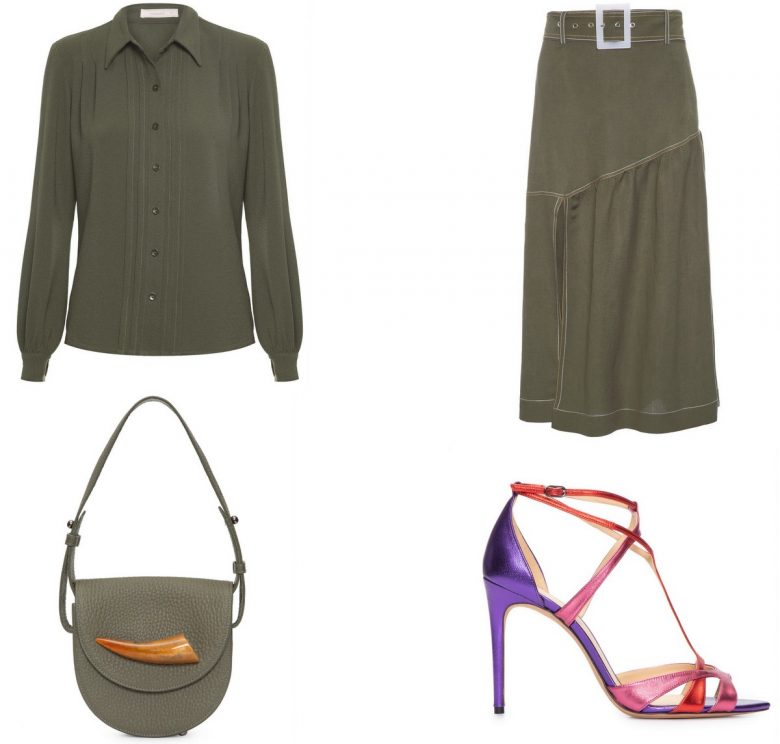 verde militar, camisa, item da semana, link afiliado, moda, estilo, looks, item of the week, affiliate link, outfits, military green, fashion, style