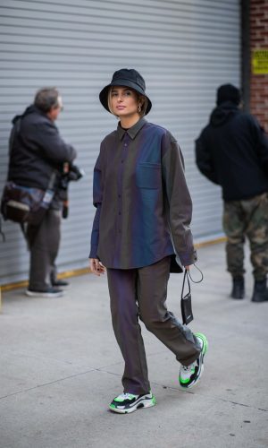 street style, nyfw, tendência, trend, look, outfit, chapéu de pescador, bucket hat