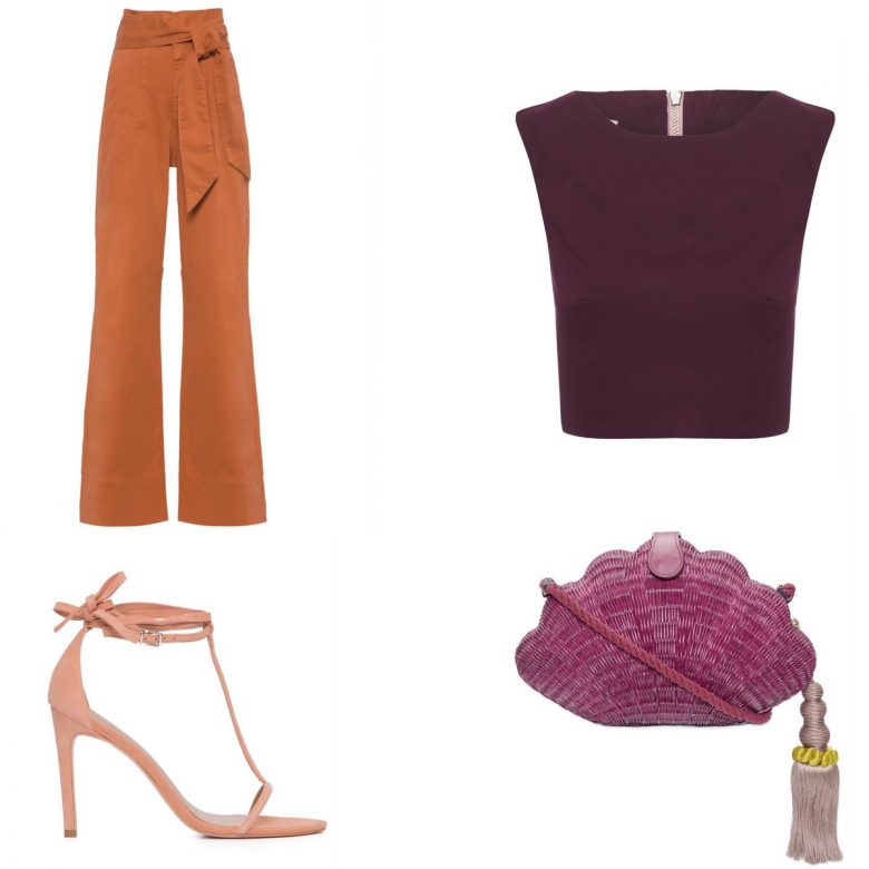 calça flare cós alto com faixa na cintura, moda, estilo, looks, item da semana, item of the week, flare pants with waist clinching tie