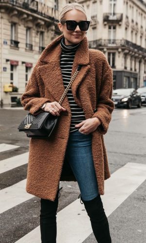 casaco de pelúcia, moda, estilo, tendência, teddy bear coat, fashion, style, trend, outfit