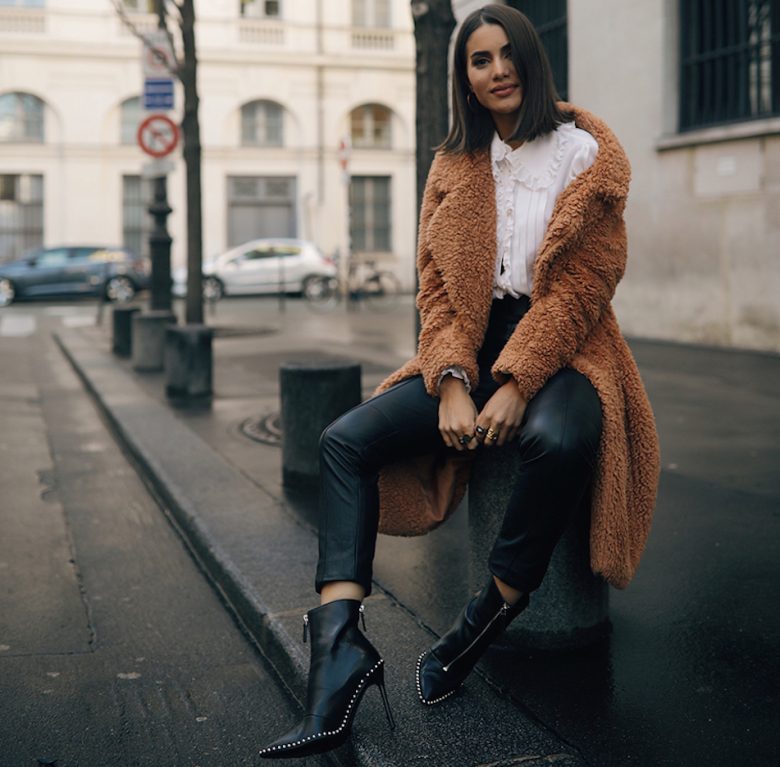 casaco de pelúcia, moda, estilo, tendência, teddy bear coat, fashion, style, trend, outfit