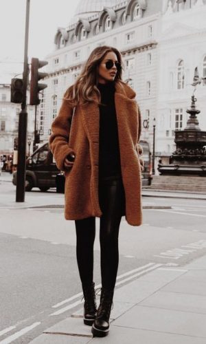 casaco de pelúcia, moda, estilo, tendência, teddy bear coat, fashion, style, trend, outfit