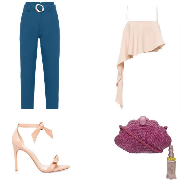 calça azul de alfaiataria, moda, estilo, looks, item da semana, link afiliado, reward style, fashion, style, blue trousers, outfit, item of the week, affiliate link