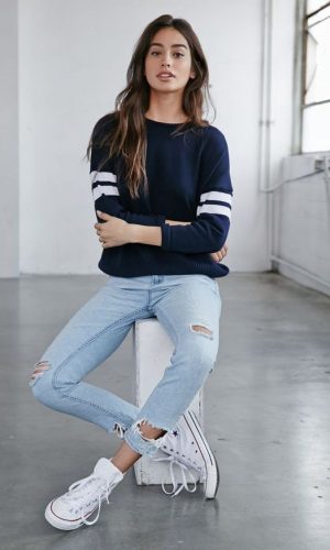 all star chuck taylor cano longo, tênis, look, moda, estilo, fashion, style, outfit, high top all star