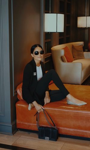 broches chanel, look, blogueira, alpa rama, moda, estilo, outfit, fashion, style, chanel brooch, blogger