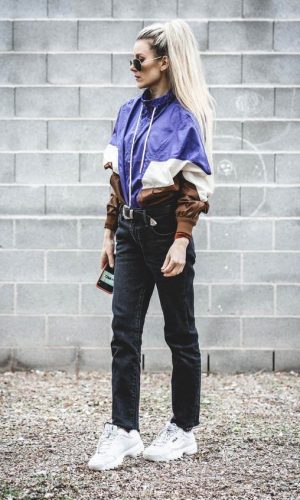 jaqueta corta vento, moda, estilo, looks, anos 90, tendência, estilo esportivo, sporty style, fashion, style, outfits, windbreaker jacket, trend