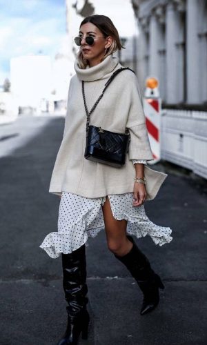 saias de poá, street style, moda, look, estilo, tendência, fashion, style, outfit, wrap polka dot skirt