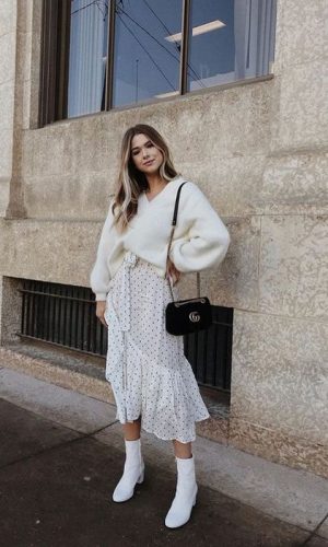 saias de poá, street style, moda, look, estilo, tendência, fashion, style, outfit, wrap polka dot skirt