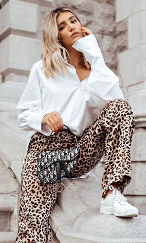 calça de onça, looks, moda, como usar, estilo, inspiração de moda, styling, fashion, style, leopard pants, animal print, how to wear