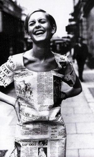 estampa de jornal, tendência, moda, newspaper print, trend, fashion, twiggy