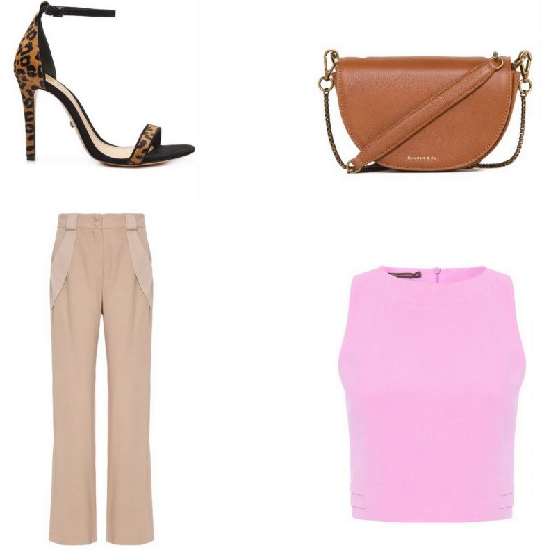 blusa rosa clara e cinco looks, moda, pastel pink cropped top