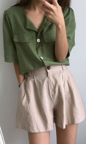 camisa de manga curta, moda, estilo, tendência, looks. fashion, style, outfits, short sleeve shirt