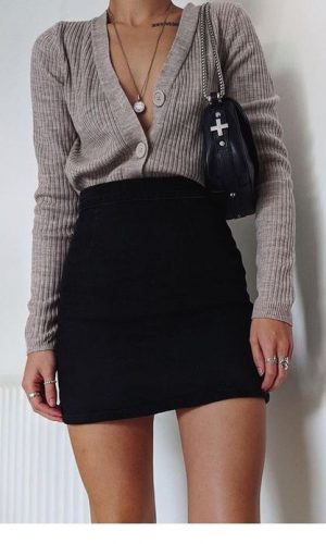 cardigan como blusa, moda, estilo, truque de styling, styling trick, cardigan as a top, fashion