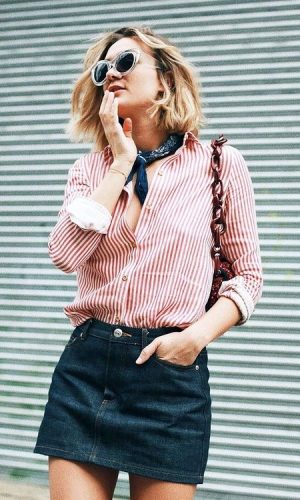 lenço no pescoço, moda, estilo, looks, inspiração, truque de estilo, styling trick, fashion, neck scarf, outfits