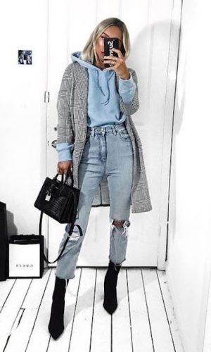 jeans claro, moda, estilo, tendência, looks, fashion, style, trend, outfits, light wash denim