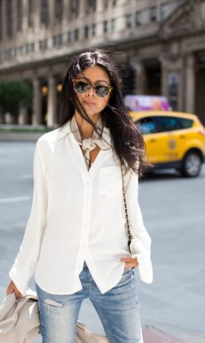 lenço no pescoço, moda, estilo, looks, inspiração, truque de estilo, styling trick, fashion, neck scarf, outfits
