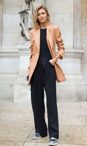 blazer camelo, looks, moda, camel blazer, fashion, outfit