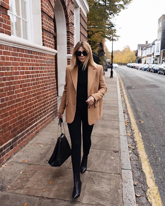 blazer camelo, looks, moda, camel blazer, fashion, outfit
