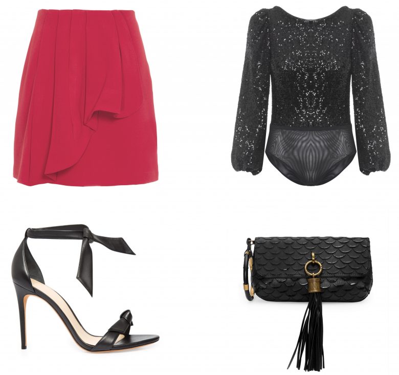 minissaia vermelha, item da semana, moda, estilo, looks, red miniskirt, item of the week, fashion, style, outfit